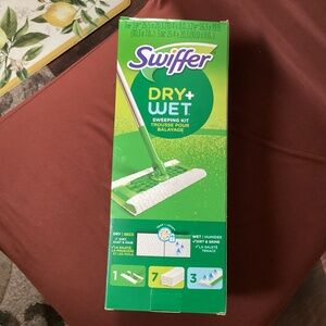 Swiffer Dry + Wet Sweeping Kit 2-in-1 Cleaning Kit New